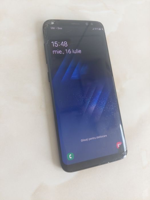 [S8] Vând Samsung Galaxy S8 funcțional [cu două probleme] //poze reale