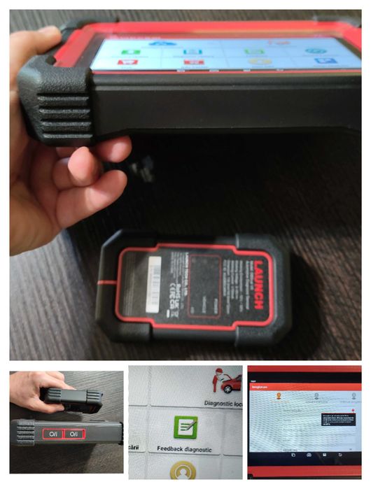 SET Diagnoza LAUNCH X431 CRP919E cu DBSCar VII / Bluetooth, Nou 2025