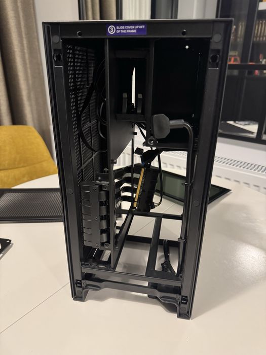 NZXT H1 Case Carcasa Negru format Mini-ITX