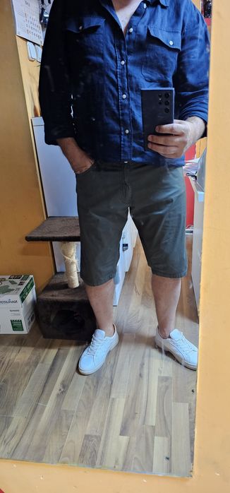 Pantaloni scurti din bumbac Calvin Klein, marimea XL (36), noi