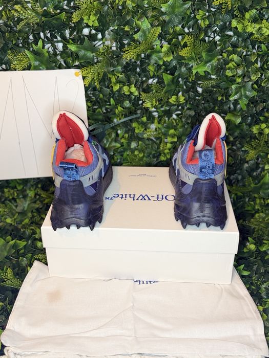 Adidasi/Sneakers off white odsy 1000 blue light