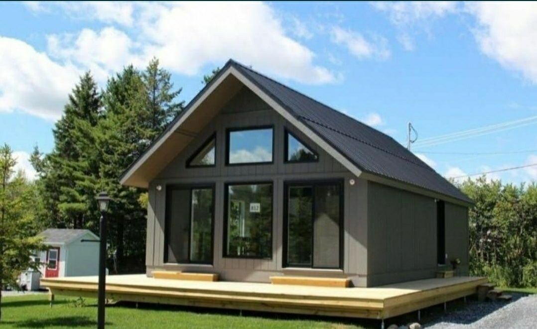 Construim case din lemn si cabane din lemn masiv pentru locuit sau vac