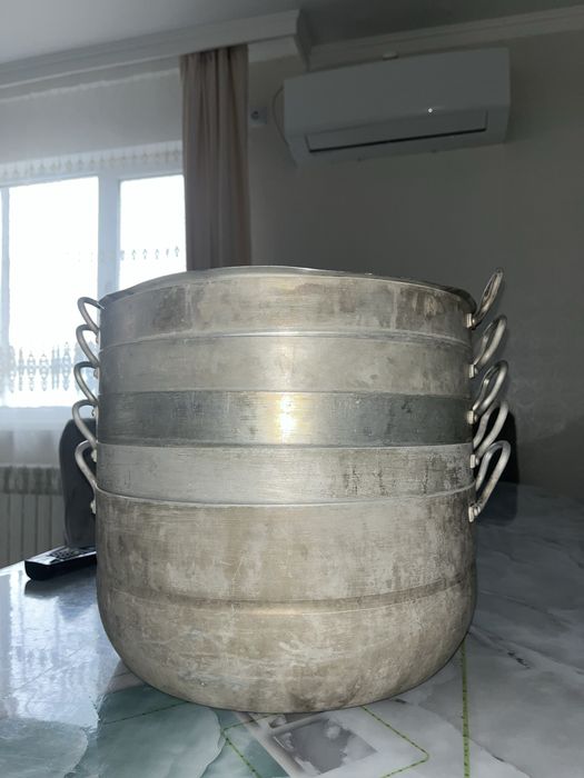 Мантоварка алюминевая - осличное состояние