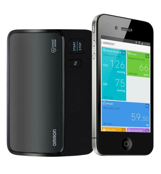 Тонометр OMRON HEM-7600T smart elit