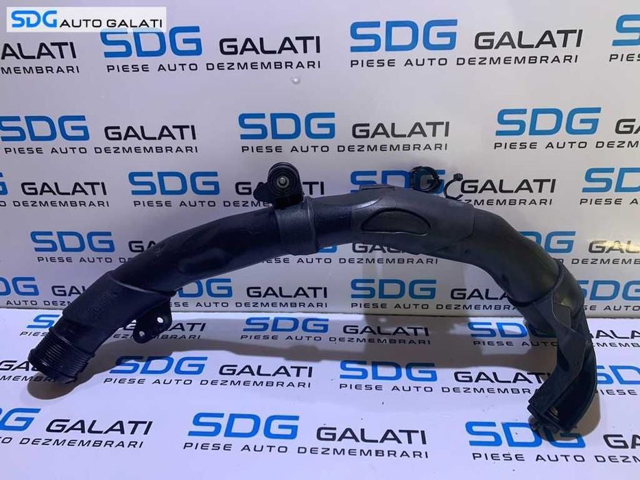 Conducta Teava Presiune Aer Intercooler VW Tiguan 2.0 TDI CFFA CFFB CFFD CFGB CFGC CLJA 2008 - 2018 Cod 5N0145840K 1K0145840AC