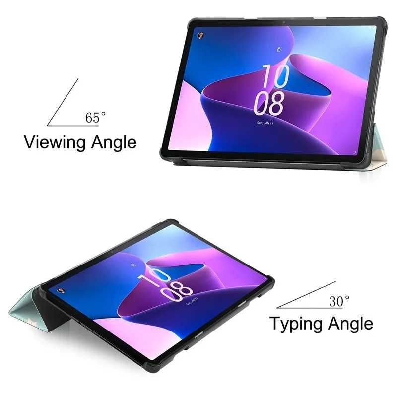 Lenovo Tab M8 8.0 4th gen. / M9 9.0 / Кожен калъф смарт кейс за таблет