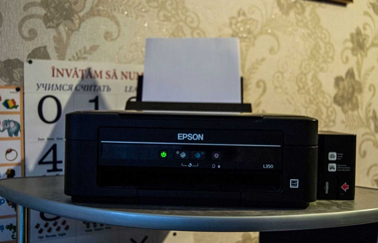 Epson L350 струйный цветной 3 in 1 МФУ принтер, копир, сканер