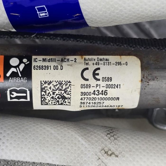 Airbag cortina dreapta Opel Corsa E