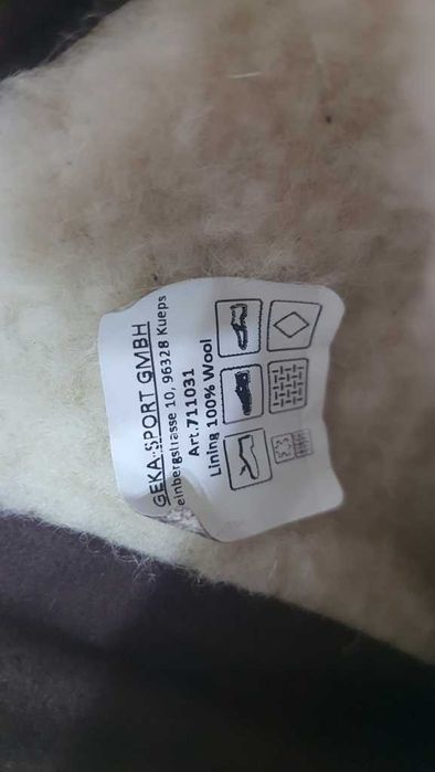 Cizme de la GEKA Sport vanatoare piele +blana lana marimea 42 pret fix