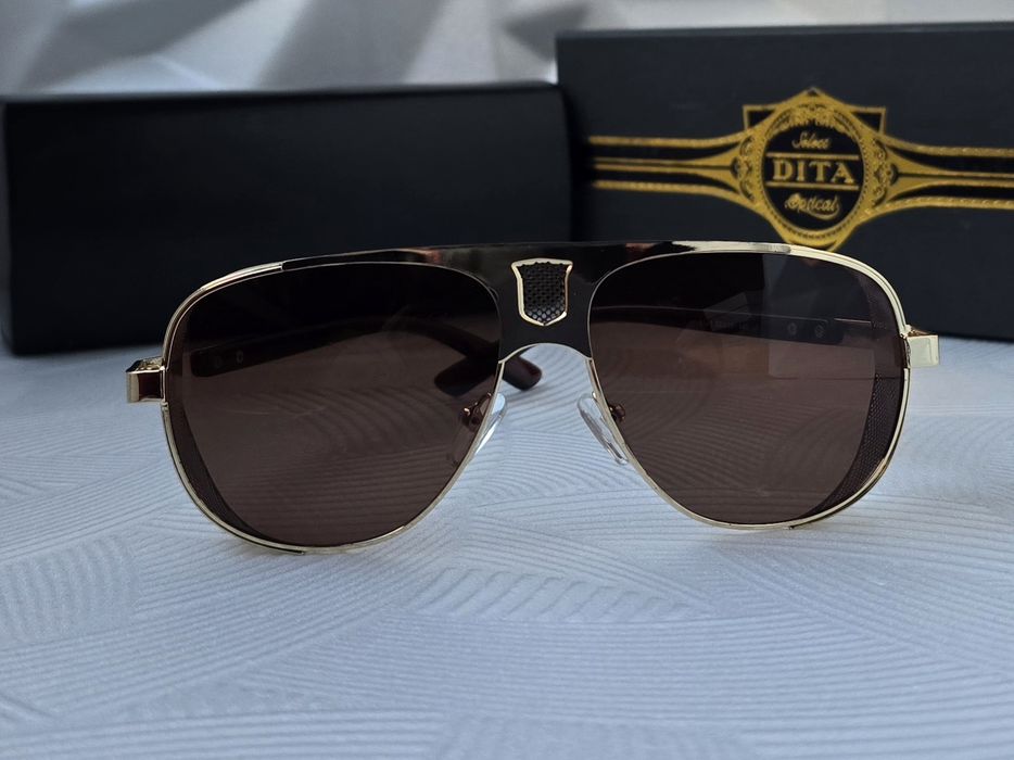 Мъжки слънчеви очила dita с капаци отстрани 4 цвята