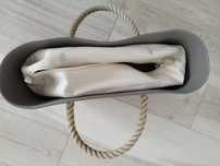 Geantă O'BAG/ O'BAG, damă, gri, mânere sfoară scurte