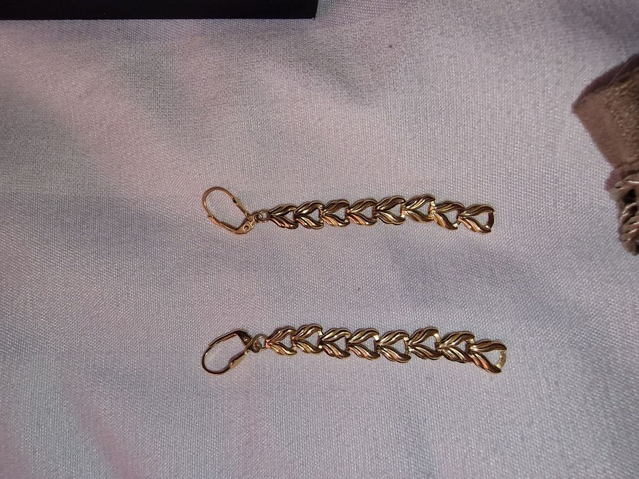 Vand cercei de aur 14 K