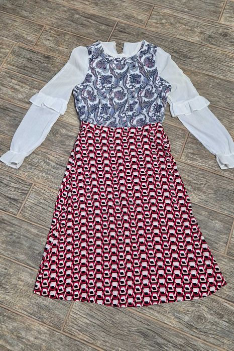 Fusta midi eleganta L