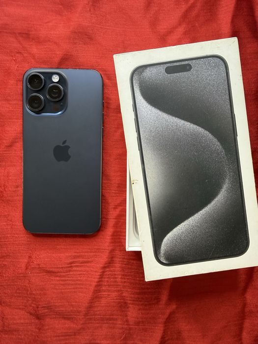 iPhone 15 ProMax 256Gb Natural Blue Akk: 87%