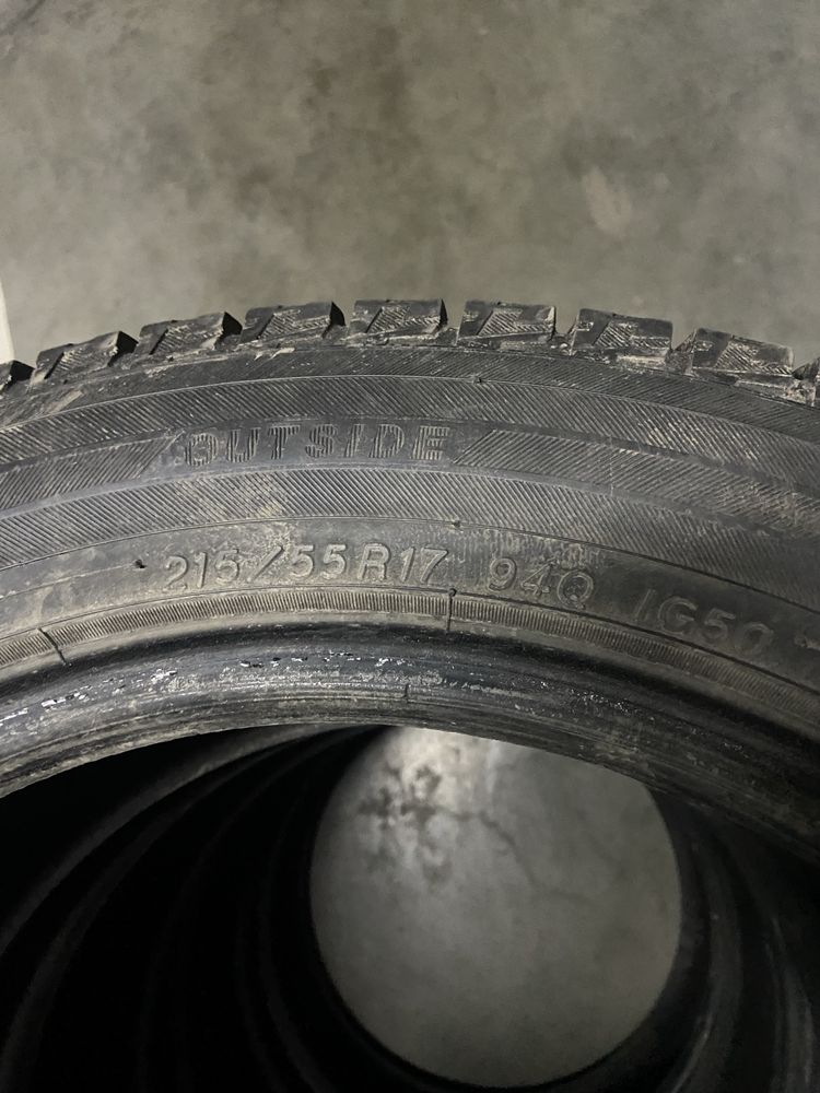 Yokohama Ice Guard IG50 Plus 215/55 R17 94Q без шипов
