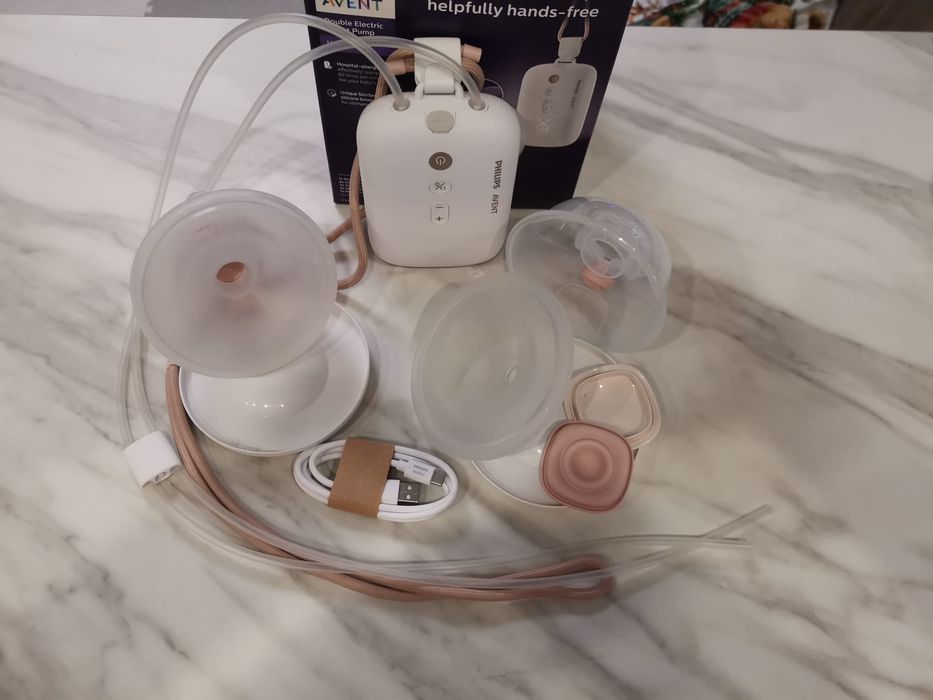 Pompa de san electrica dubla PHILIPS AVENT SCF532/11, 200ml,