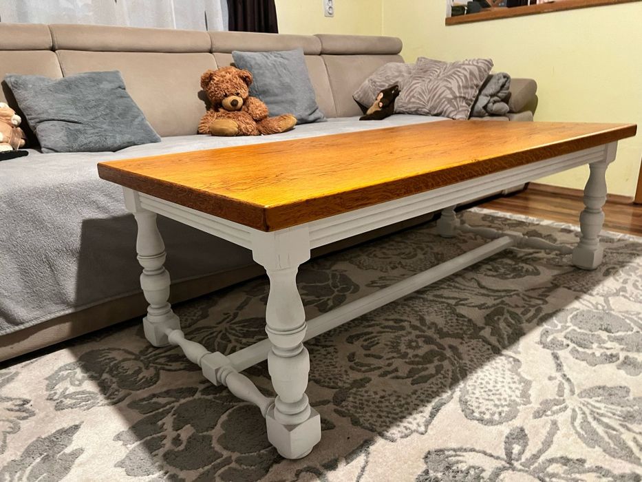 Masa din lemn de stejar pentru living