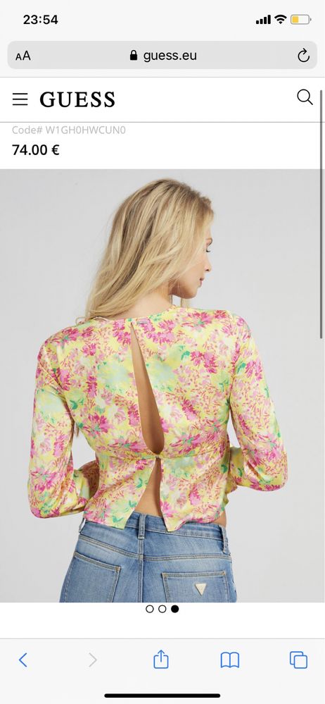 Блуза с дълъг ръкав Guess