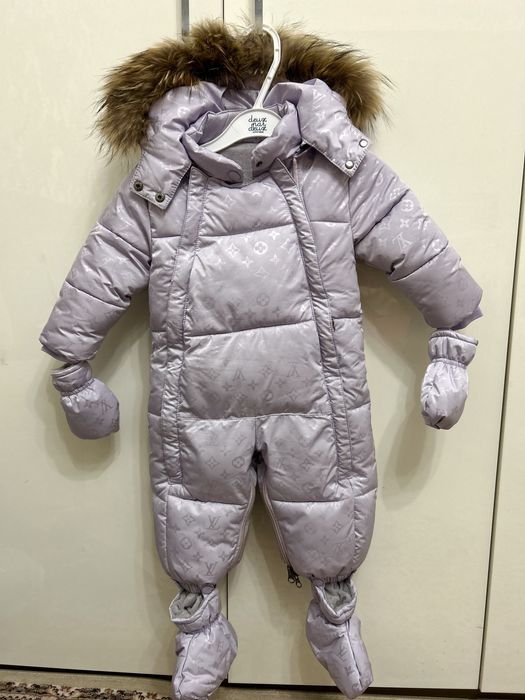 ЗИМНИЙ КОМБИНЕЗОН на возраст 7-10 месяцев