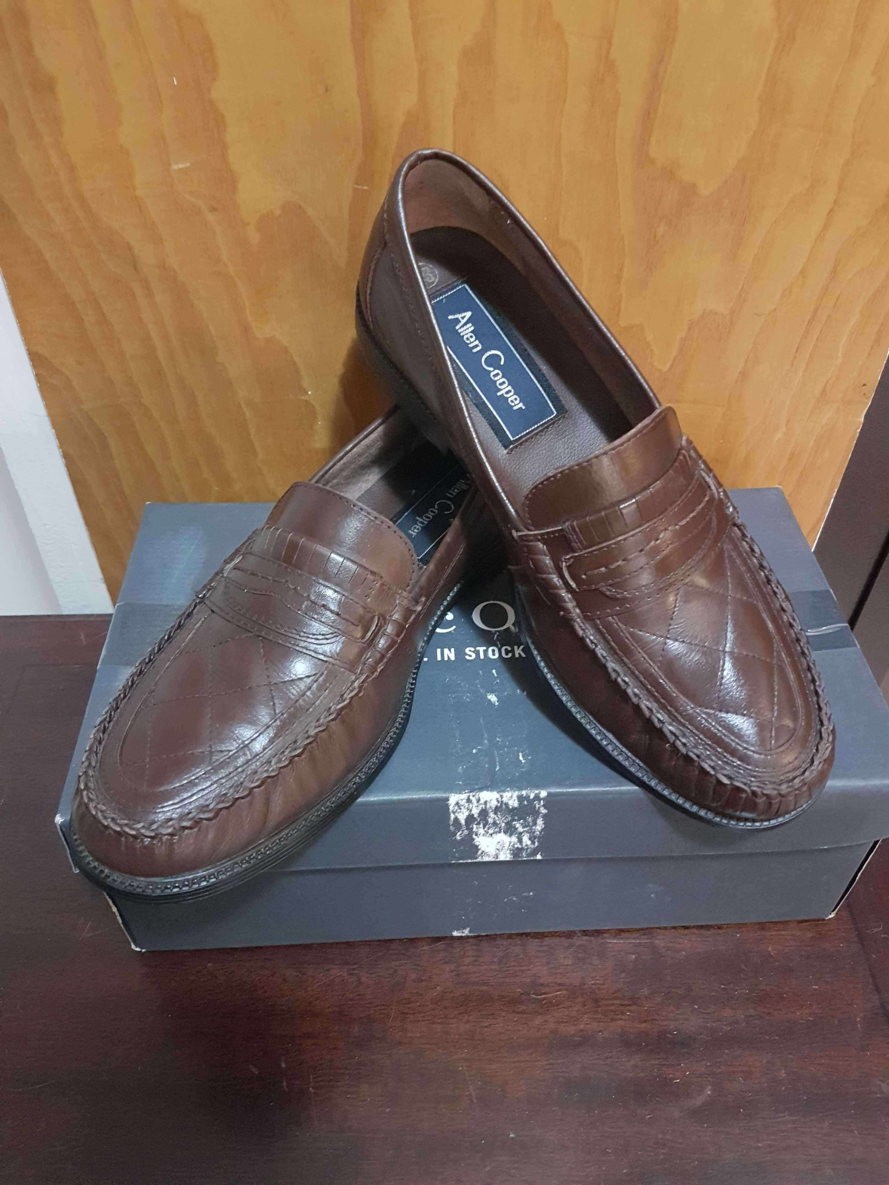 Мъжки обувки. Мокасини.  Allen  Cooper. Made in  India.