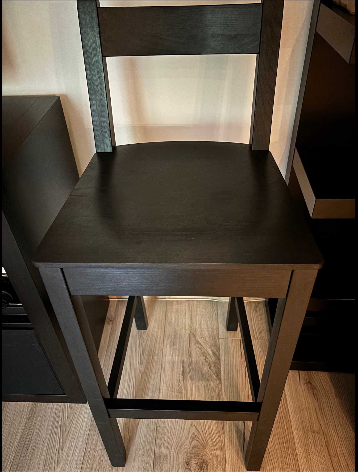 Scaun bar negru Ikea 75cm, perfectă stare