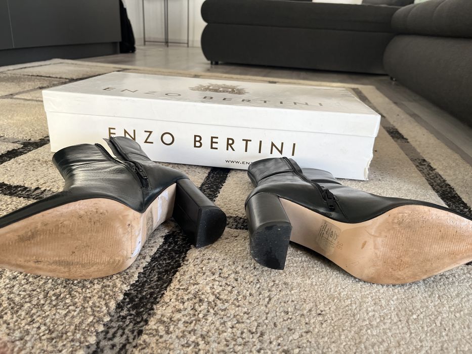 Cizme piele Enzo Bertini
