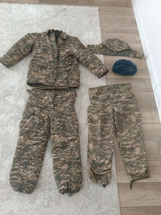 Камуфляжный набор зимний