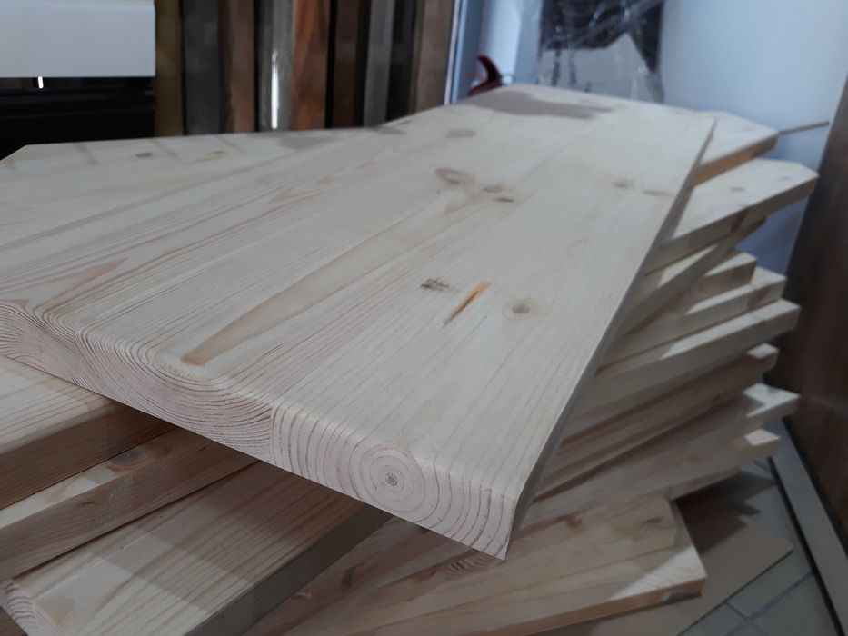 Blat din lemn masiv de pin birouri si spatii comerciale/bucatarii