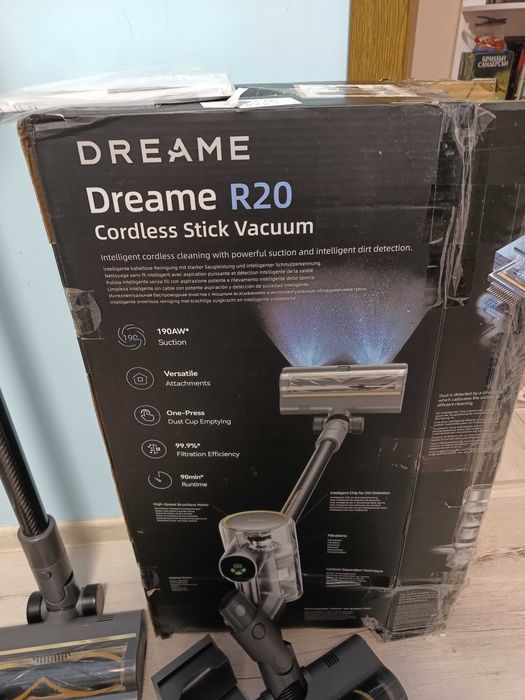 Вертикална прахосмукачка Dreame R20