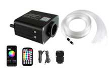 Kit Fibra Optica Plafon Instelat 16W cu TWINKLE, RGBW 550 Fire 3M