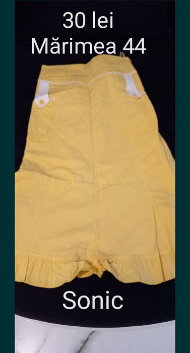 Fusta Sonic galbenă