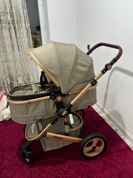 Детский коляска. Барлық жабдықтары бар