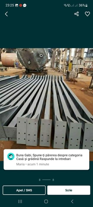 Vând HALA metalică noua