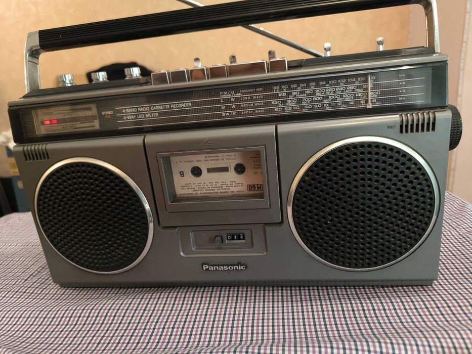 Ретро касетофон boombox Panasonic