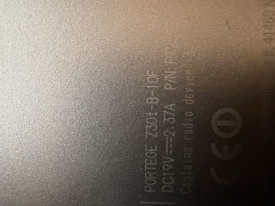 Laptop Toshiba Portege Z30t-B-10F i5-5200U 16GB RAM Touchscreen