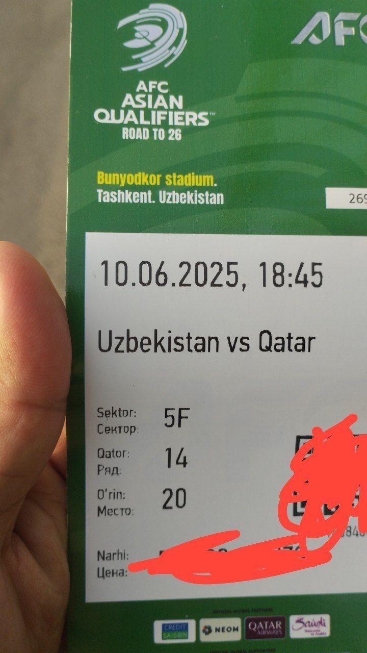 Uzbekistan Qatar bilet