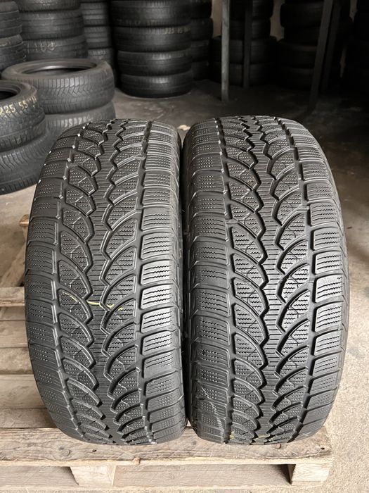 2 anvelope iarna 225/55/16 , bridgestone , 6.3 mm