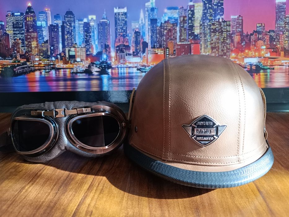 Мото шлем от китайского бренда JYT