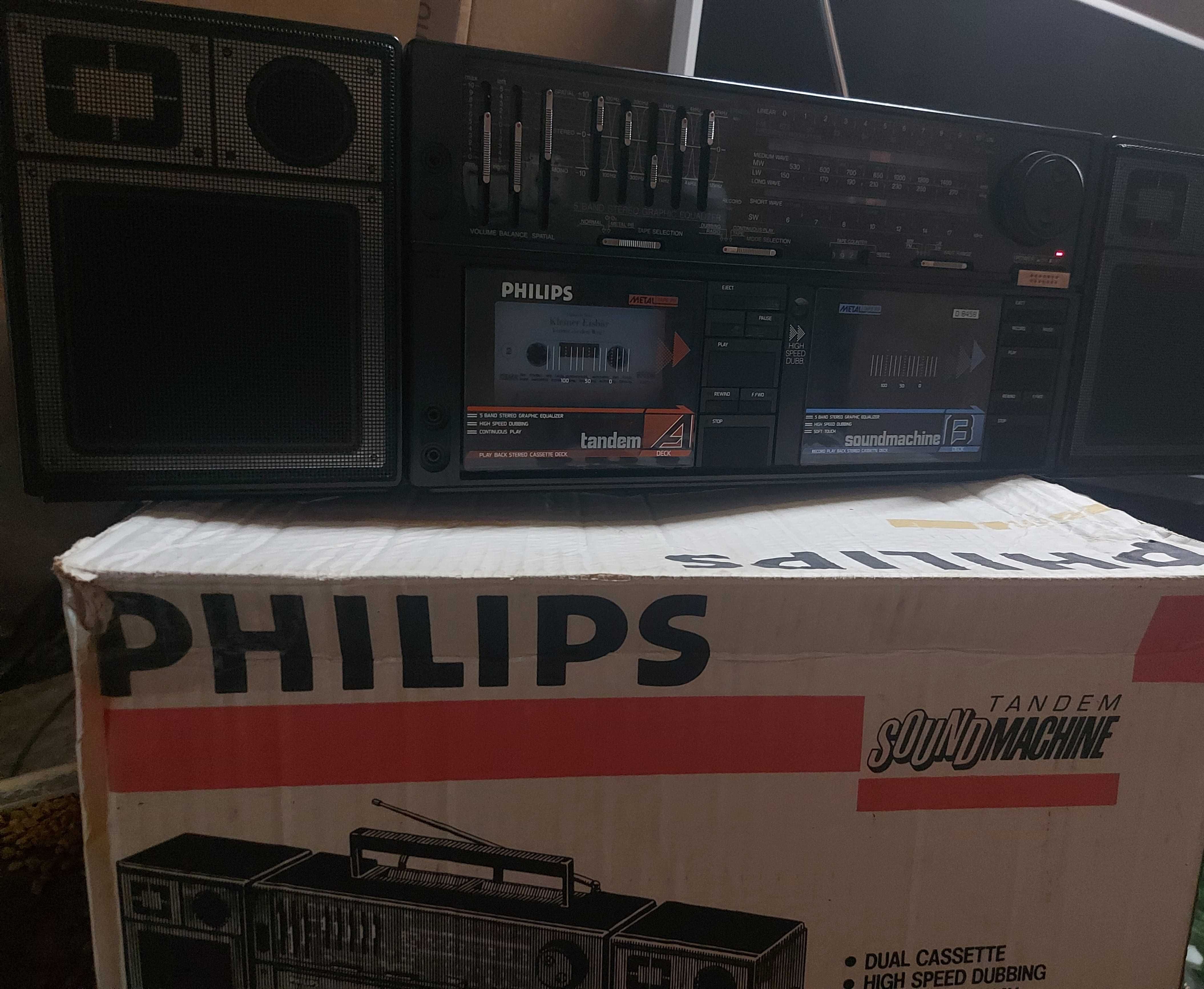 Philips D8458 Tandem Soundmachine Boombox