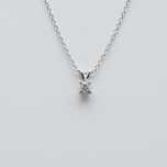 Pandantiv din aur alb 18k, 0,34 grame(cod 8561; 8562)