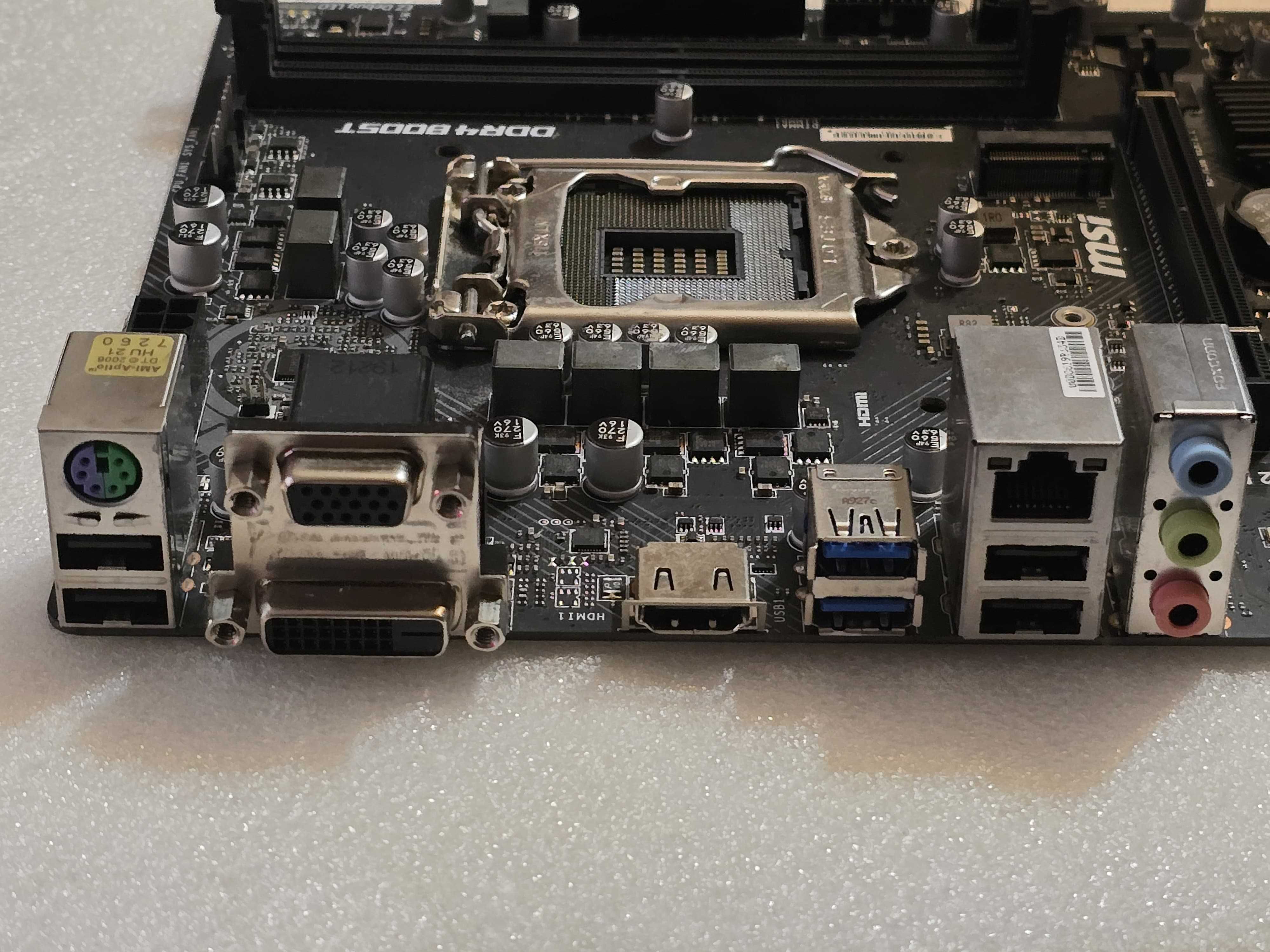 Placa de baza MSI H310M PRO-M2 PLUS, socket 1151 - poze reale