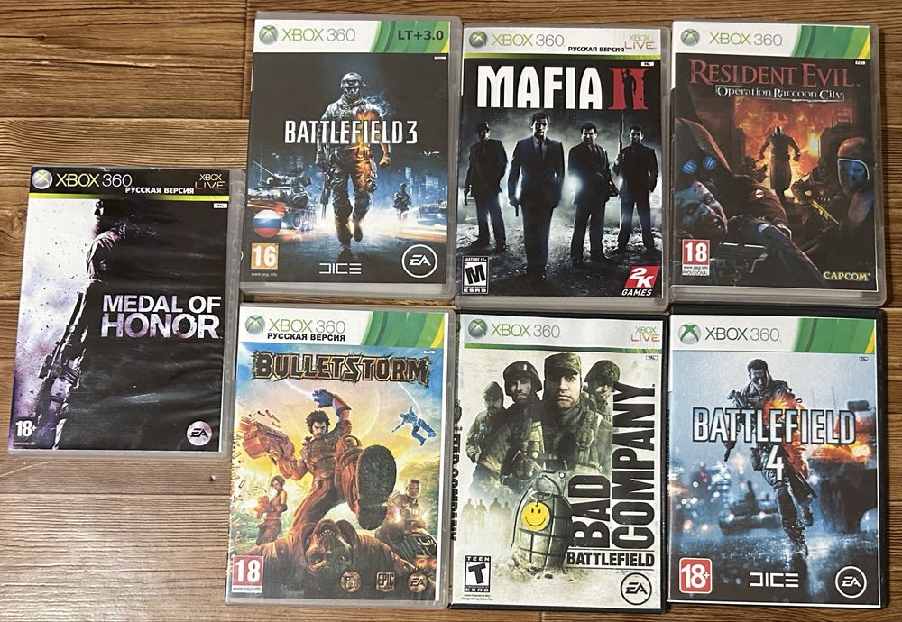 Продам диски XBOX 360