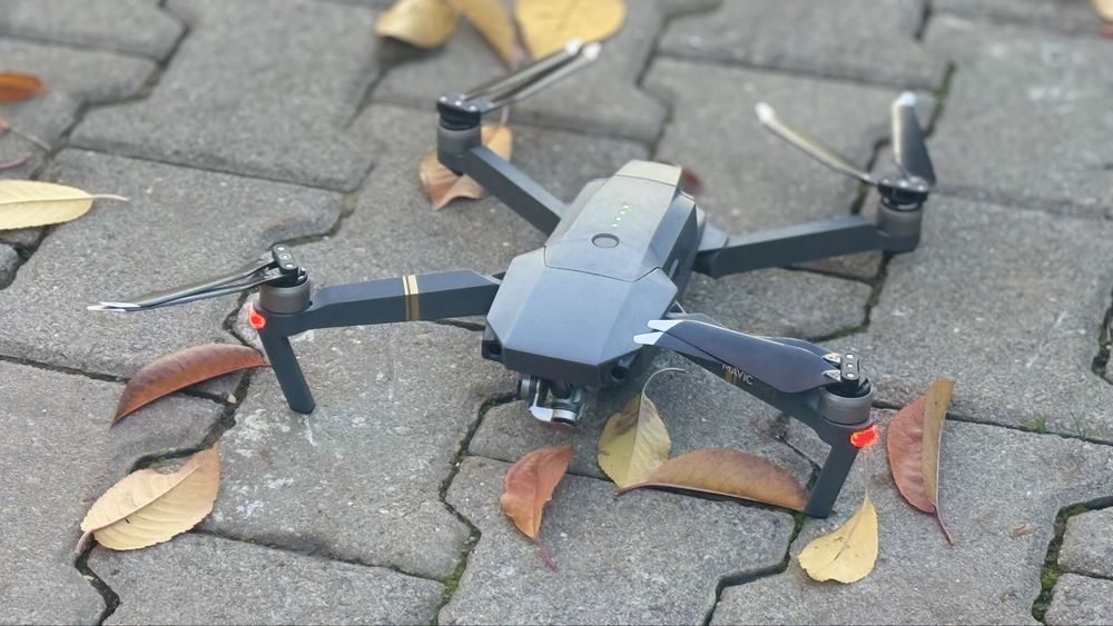Drona dji mavic pro defect gimbal