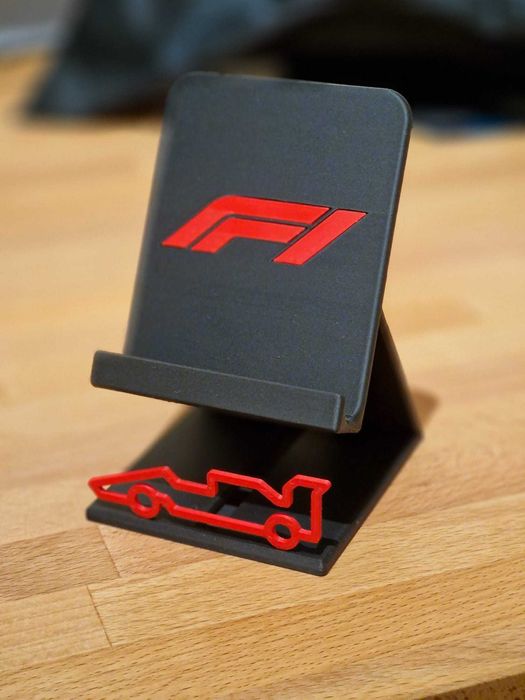 Suport telefon Formula 1 – printat 3D, personalizabil în culori