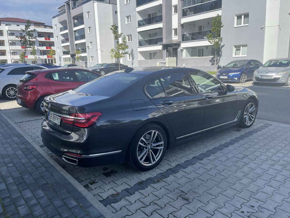 Bmw 740xd, 320 CP, an 2017, stare perfecta