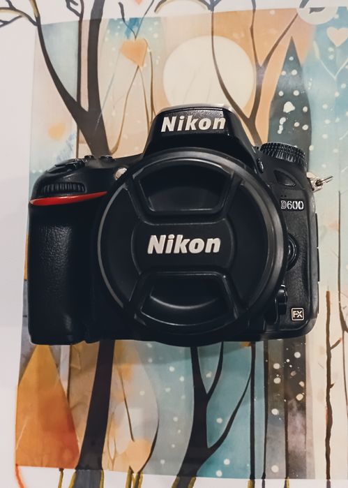 DSLR Full Frame Nikon D600 + Obiectiv Nikon 50mm f1.8