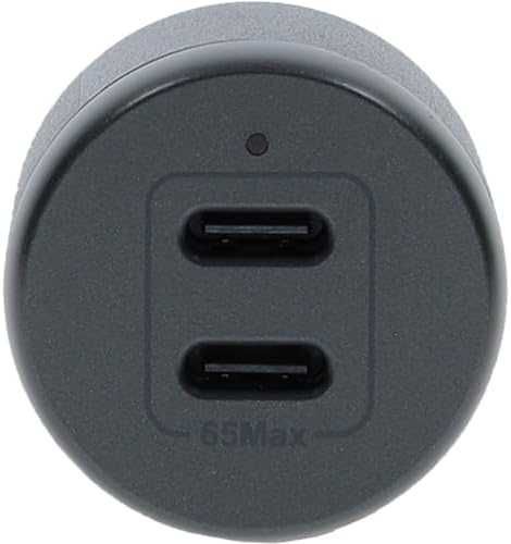 Нов 65W зарядно за кола с два USB-C порта, смартфони бързо зареждане