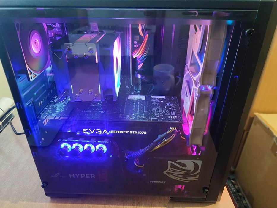 Геймърски компютър, Nvidia 1070, Xeon 2690 V4, 960GB SSD, 16gb Ram