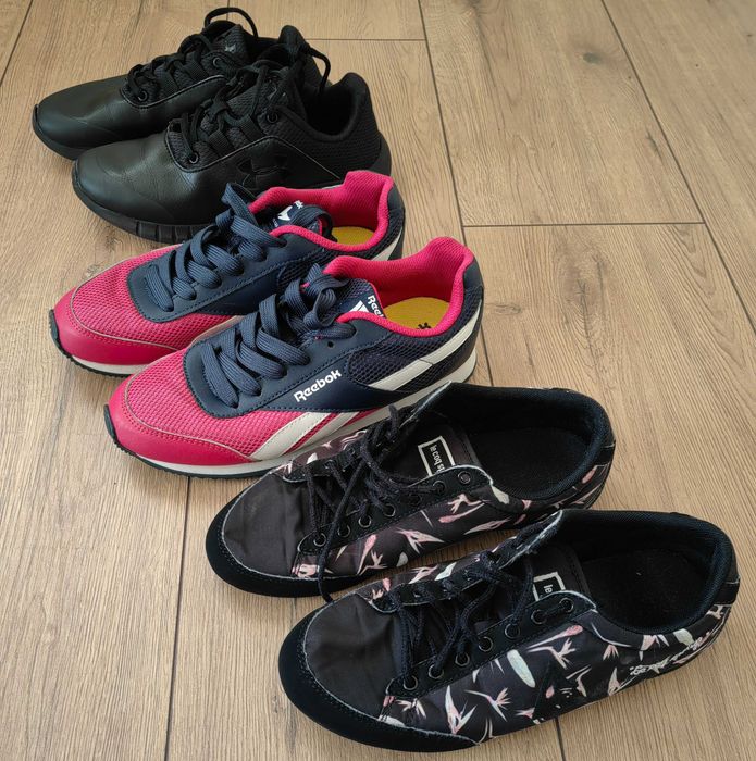 Дамски маратонки Under armour, Reebok, Let Coq Sportiff
