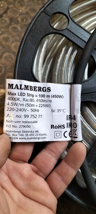 Rolă 50 metri bandă led 1808